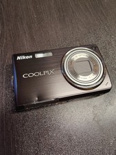 Nikon COOLPIX S550 10.0MP Digital Camera Graphite Black Tested READ
