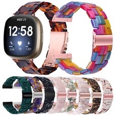 Sport Strap Resin Band Bracelet For Fitbit Versa 3 4/Sense 1 2 Wristband