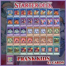 PRANK-KIDS STARTER DECK 41 Rocksies Scherzi Fansies Dropsies Lampade YuGiOh