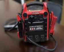 Cen-Tech 4-in-1 Portable Power Pack Jump Starter  Untested  For Parts