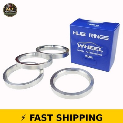 WHEEL CONNECT Hub Centric Rings 70.1 to 54.1mm Set of 4 Aluminium
