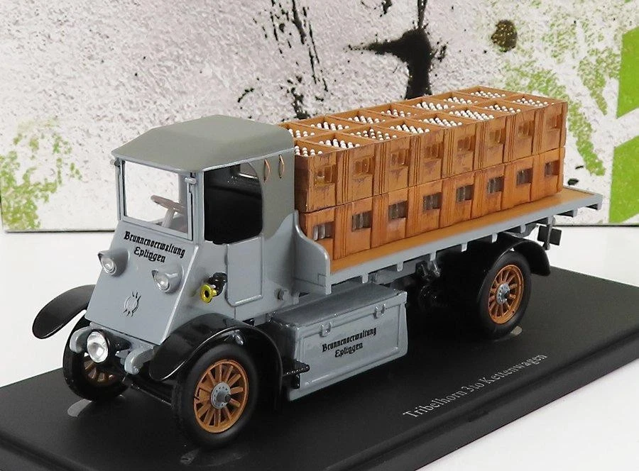 1/43 AUTOCULT TRIBELHORN GREY 3TO KETTENWAGEN TRUCK SWITZERLAND 1918 - Immagine 3 di 3