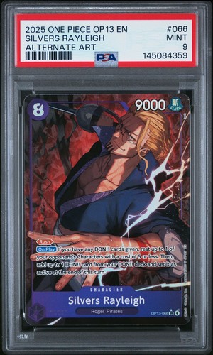 Silvers Rayleigh (Alternate Art) graded PSA 9 for sale on eBay