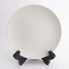 Urbino White by KPM Porcelain 6 7/8" Dessert or Pie Plate(s) Trude Petri Bauhaus