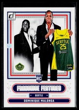 2025 Donruss WNBA #19 Dominique Malonga Franchise Features Press Proof