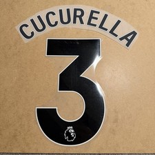 Cucurella #3 Premier League Black Player Size Nameset 2023-2026 Chelsea