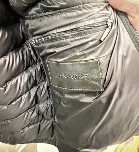 Milestone MS Hendrik Men’s Black Quilted Puffer Jacket Size M EU 50 NWT image 9