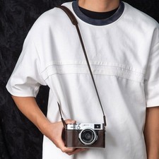 For Fujifilm X100VI Camera Bag Leather Dock Case Base Camera Protection Cover