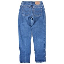 Vintage Levi s 550 Relaxed Fit Tapered Leg Jeans Blue Size 10 Misses Long