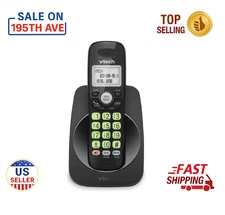 VTech VG131-11 DECT 6.0 Cordless Phone w/ Caller ID, Speakerphone, Black