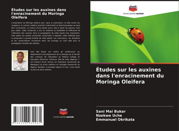 ÉTudes Sur Les Auxines Dans L'enracinement Du Moringa Oleifera Bukar (U. A.)-image
