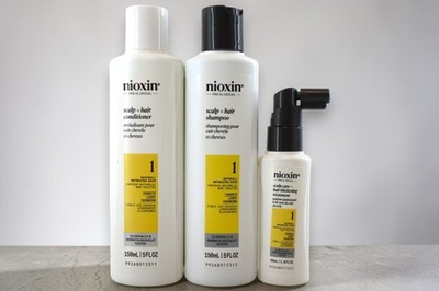 Nioxin 1 Scalp + Hair Care Lot of 3 - Conditioner/Shampoo/Thickening Treatment