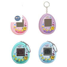 4 Pieces Virtual Electronic Digital Pets 1.9 x 2.25 x 0.63 inches, Pink, Blue