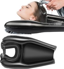 Aufblasbare Haarwaschbecken f&uuml;r Bettl&auml;gerige Mobiles Waschbecken Haare Waschen f
