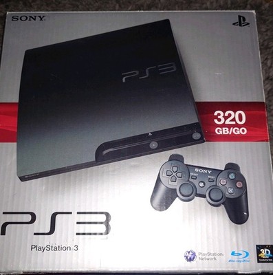 PlayStation 3 (320 GB) OVP Komplettset 8 Spiele & Controller-Adapter