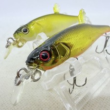 Juego de 2 señuelos de pesca Megabass LiveX Margay Step Cat usados