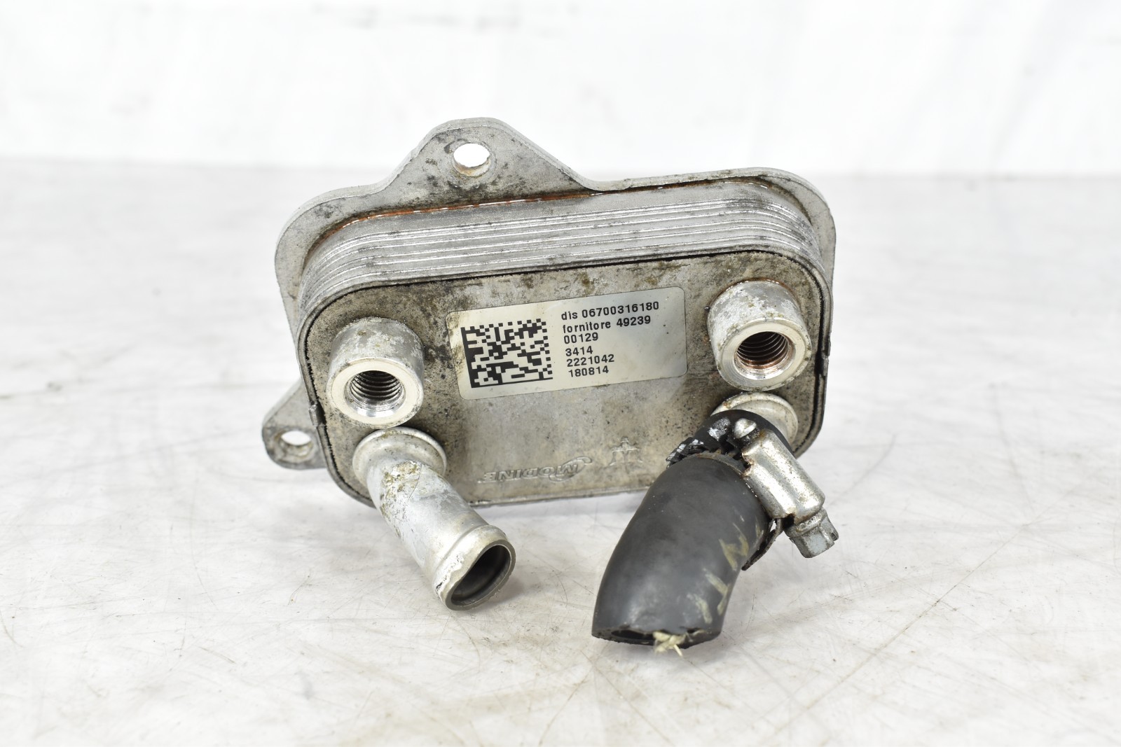 🚀 14-17 Maserati Ghibli Power Steering Oil Cooler 06700316180 OEM