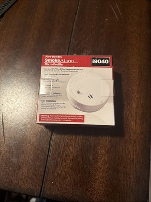 NEW Fire Sentry By Kiddie i9040-Micro Profile Discreet Design Smoke Alarm