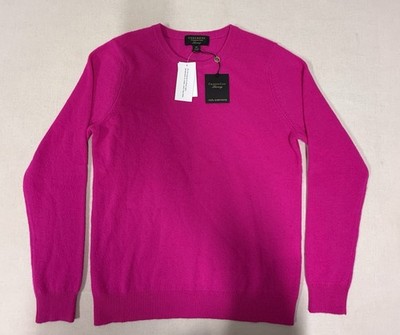 Cashmere By Charter Club Sweater Womens S Pink 100% Cashmere 206