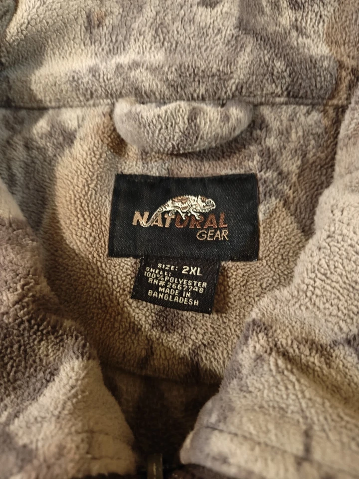 Chaleco de caza de camuflaje Natural Gear 2XL para hombre Foto 3 de 4