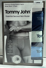 Tommy John - Men's Second Skin Modal 3-pack Boxer Briefs - Size LARGE