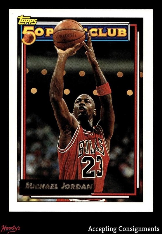 1992-93 Topps Gold #205 Michael Jordan 50P BULLS