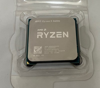 AMD Ryzen 5 5600G AM4 CPU Processor 3.9 GHz 6-Core 12-Thread 65W Radeon APU