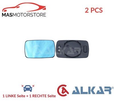 AUßENSPIEGEL SPIEGELGLAS PAAR ALKAR 6471485 2PCS P FÜR BMW 3,5,7,E36,E30,E34