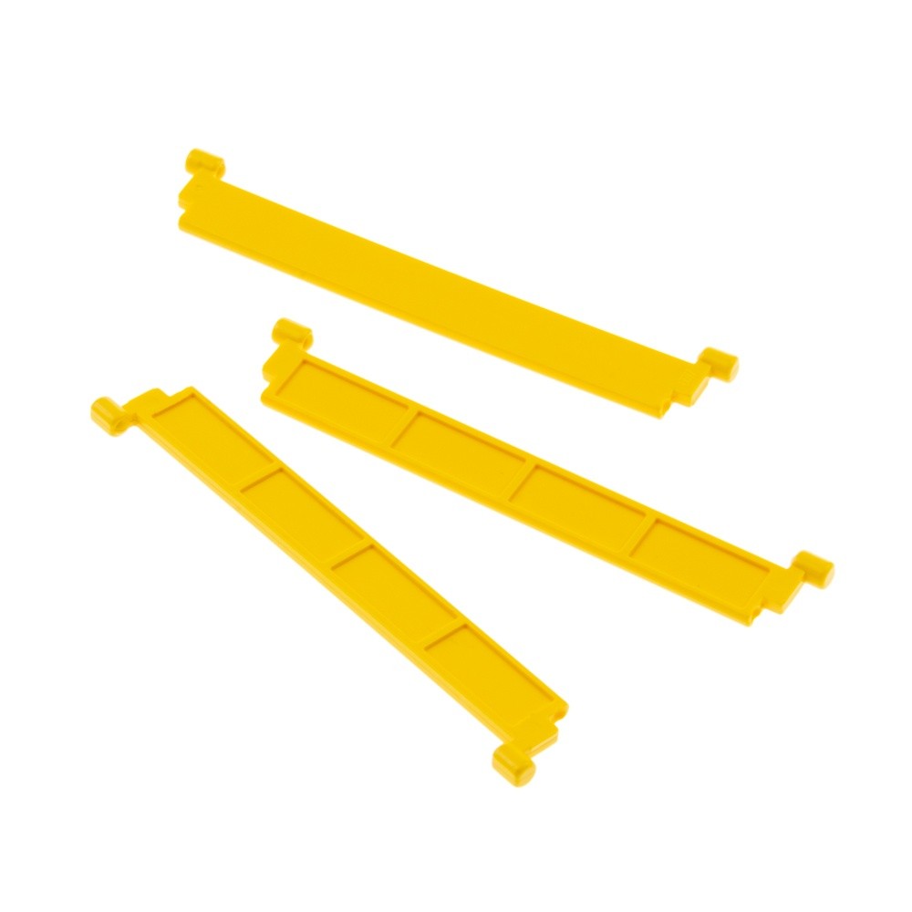 3x Lego garage roller shutter profile yellow lamella garage 4582537 40672 4218