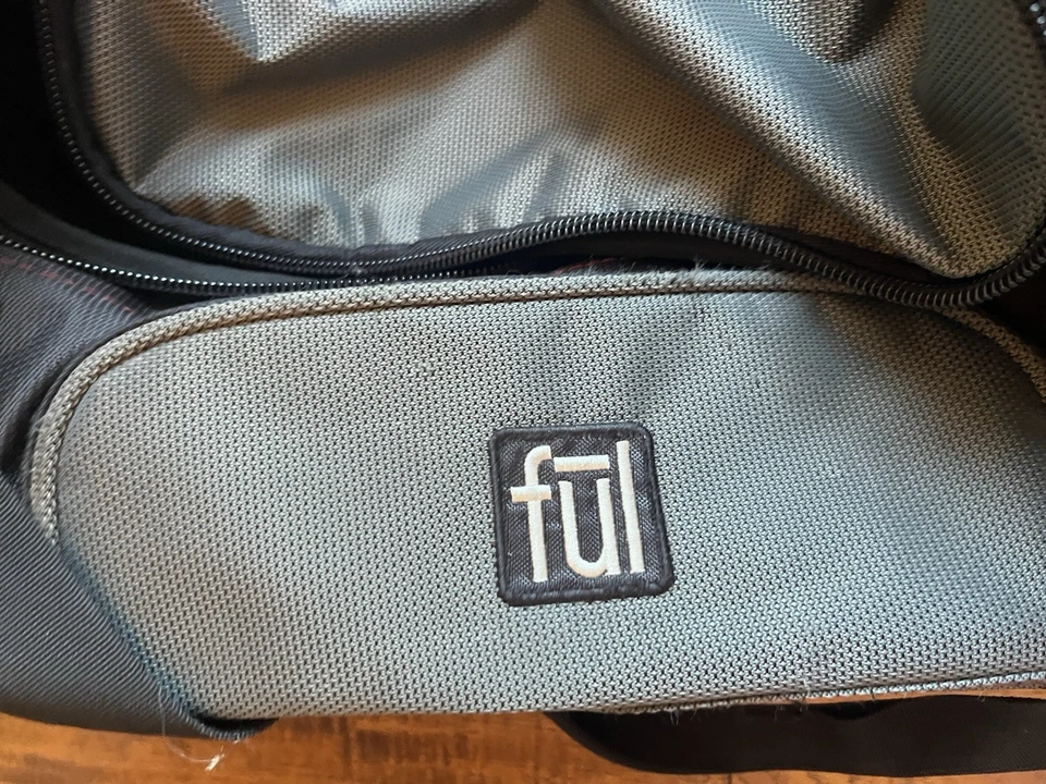 FUL Split Level 30" Rolling Duffel Bag Suitcase Wheeled Luggage Ful - Image 3 of 4