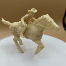 VINTAGE MARX LONE RANGER PLAYSET MOUNTED 60mm WESTERN FIGURE