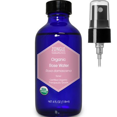Organic, Rose Water, Spray for Face, Hyderating Toner   100% Pure, Rose Water...