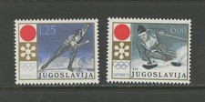 YUGOSLAVIA 1089-1090, 1972 OLYMPICS, MNH (YUG6013)