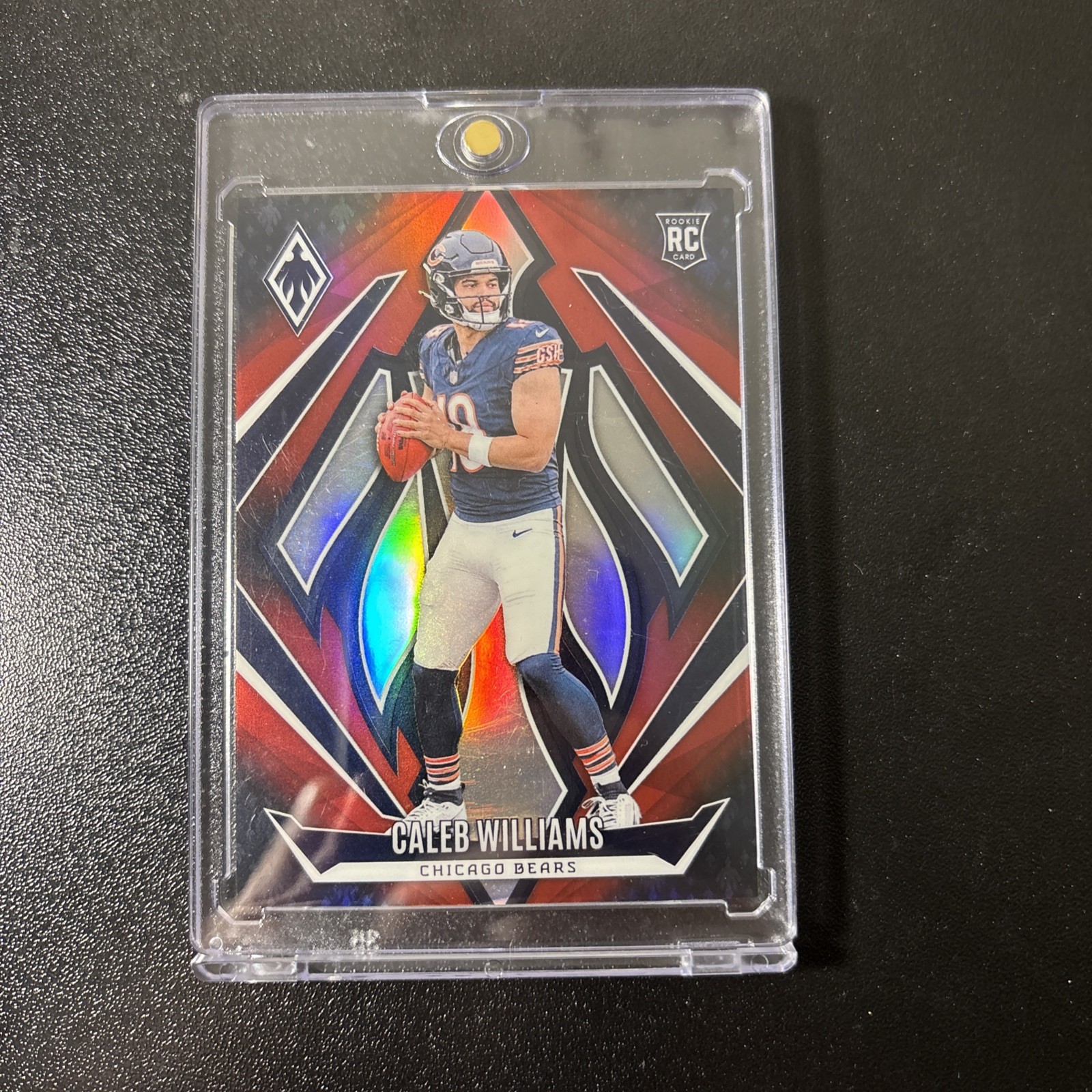 Caleb Williams /299 Rookie Card SP 2024 Panini Phoenix #151 Red Fade RC Bear