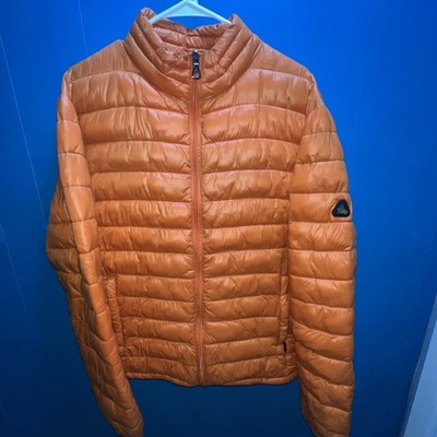 Spire by Galaxy Peak Women's Full-Zip Puffer Hooded Coat Jacket Blue, Size XL