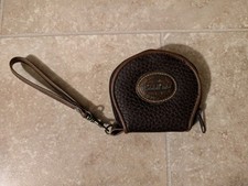 Vintage Leather Change Purse Rugged Woodlands Equipment