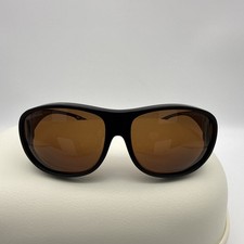Solar Shield Black Polarized Sunglasses Fit Over Glasses 100 UVA/UVB