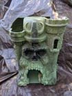 Vintage He Man Skeletor Castle Grayskull Grey Skull 1981 INCOMPLETE
