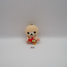 JK52 JUNK Korilakkuma Rilakkuma San-x Plush MISSING EARS 3" mascot Toy Japan