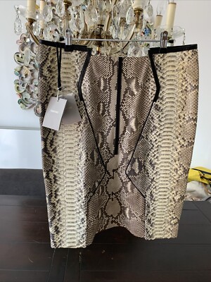 Tom Ford Lederrock Python Leder Reptilienleder Gr.44/38