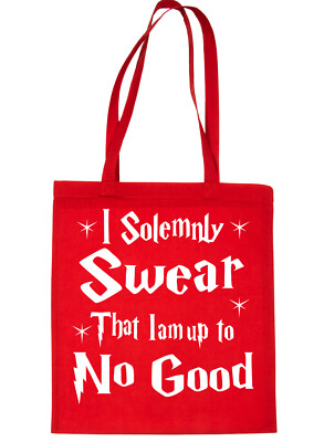 I Solemly Swear Harry Potter Funny Shopping Tote Bag For Life UK