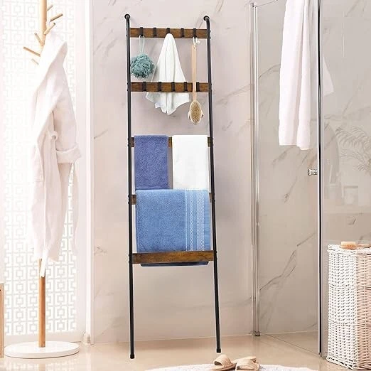 Blanket hanger ladder outlet
