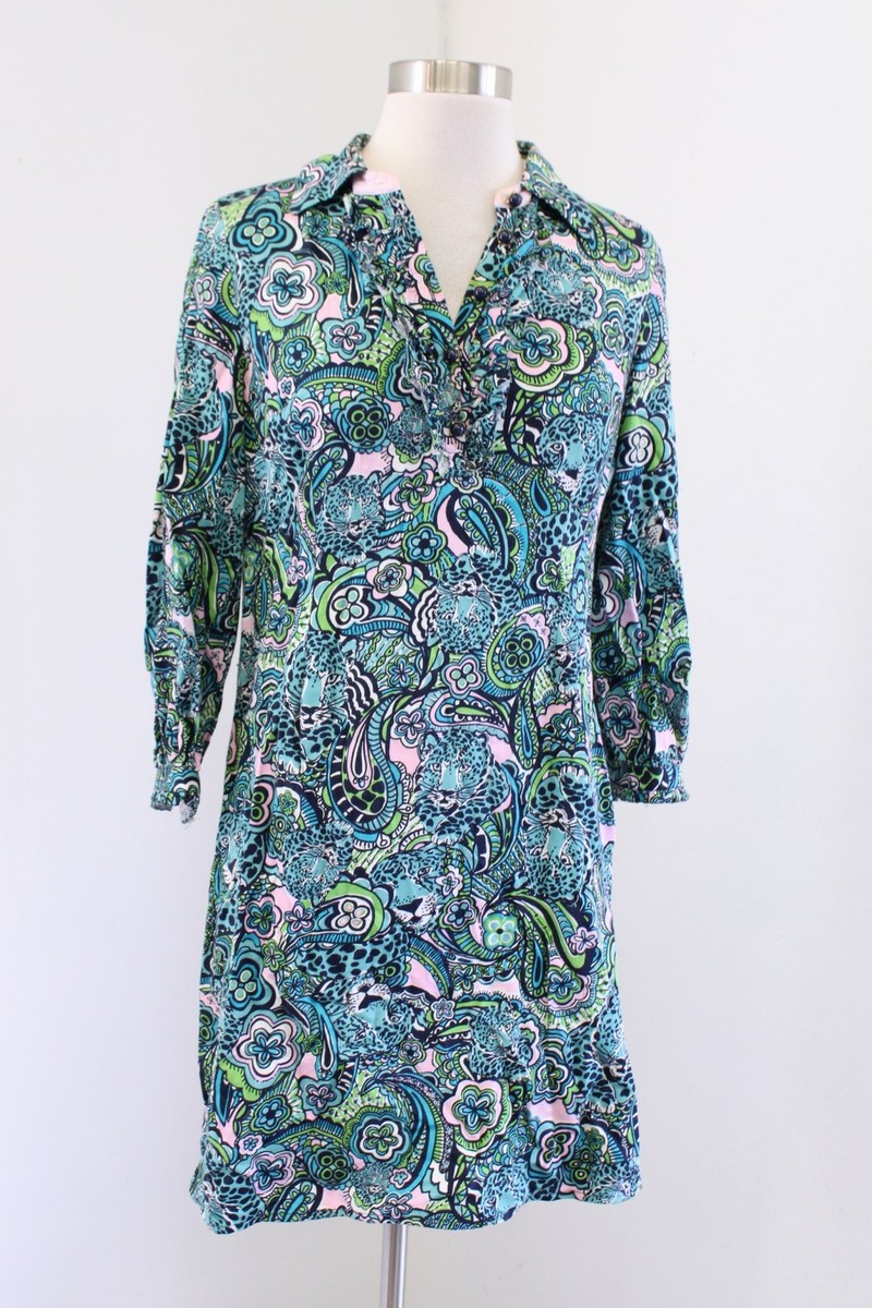 Lilly Pulitzer Master of the House Sabine Jaguar Printed Dress