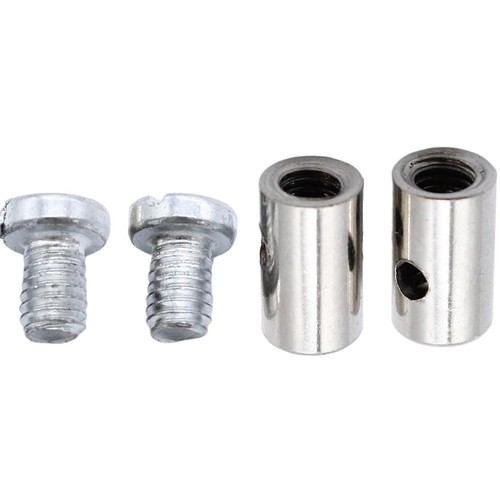 2x Metall Motorrad lötlose Kabelbrustwarzen 6 mm Drosselklappe für Roller - Bild 10 von 12