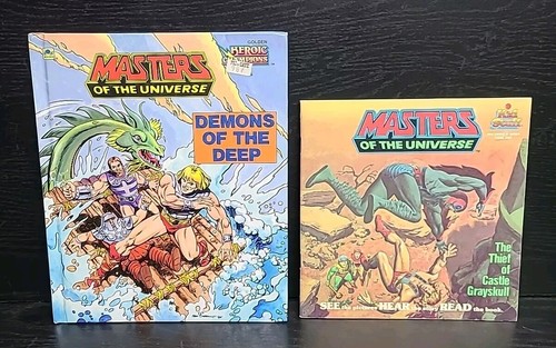 Masters of the Universe 5 Golden Books 2 Misc Books 8 Mini Comics & SHE-RA Mini - Bild 2 von 22