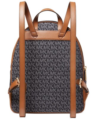 Michael Kors Brooklyn Medium Dark Denim Logo Jacquard  display picture 2