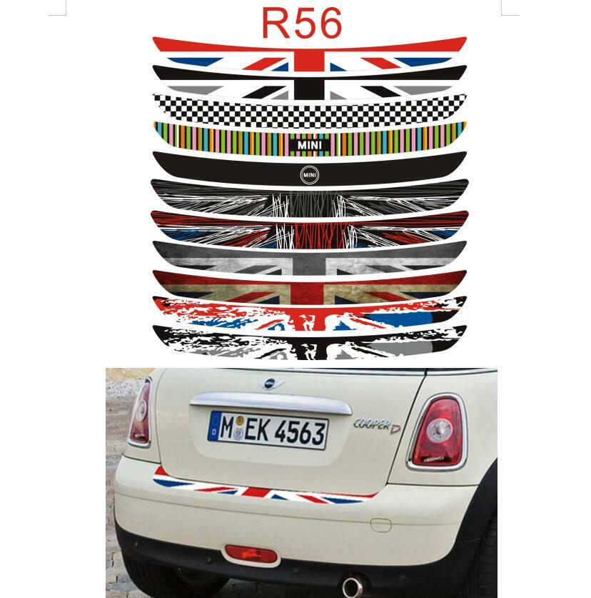 Tail Door Scracth Sticker For Mini Cooper R56 R57  Decal Hatchback Convertible 