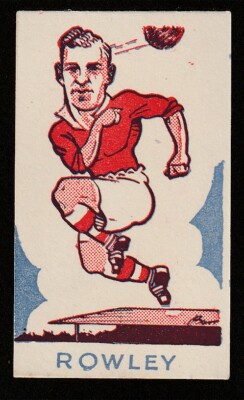 A&J Donaldson GLASGOW Sport Fußball MANCHESTER UNITED ENGLAND J ROWLEY