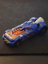 2007 Hot Wheels Rocket Fire Red Car Die Cast 1/64 Scale Loose Good Condition