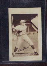 1923 V100 Willard's Chocolates Baseball Card #149 Ralph Shinners, VG, Rare!
